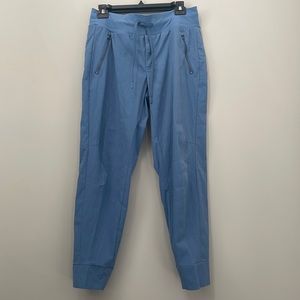 Athleta Trekkie North Jogger Pants Ripstop Women’s size 12 Light Blue